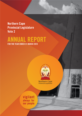 Annual Report for the Year Ended 31 March 2018 Annual Report 2017/18