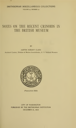 Smithsonian Miscellaneous Collections