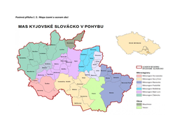 Povinná Příloha Č. 2.: Mapa Území a Seznam Obcí