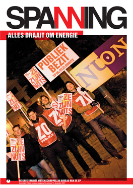 Spanning 11/2011 • Alles Draait Om Energie