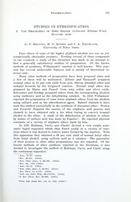 Proceedings of the Indiana Academy of Science