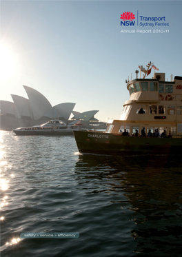 Sydney Ferries Annual Report 2010-11