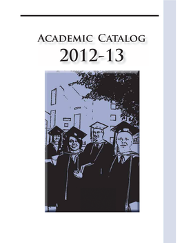 Academic Catalog 2012-13