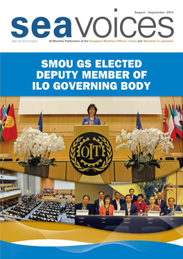 SMOU GS ELECTED DEPUTY MEMBER of ILO GOVERNING BODY Photo Credit: International Labour Organization Labour International Credit: Photo Contents