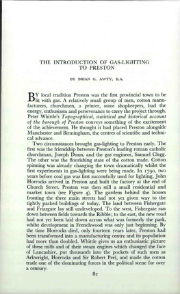 The Introduction of Gas-Lighting to Preston