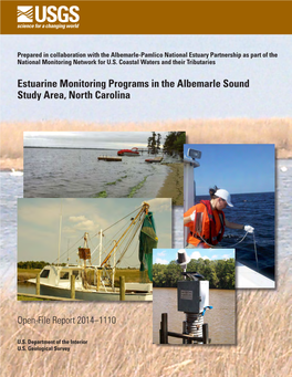 Estuarine Monitoring Programs in the Albemarle Sound Study Area, North Carolina