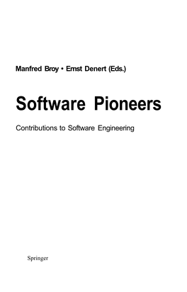 Software Pioneers