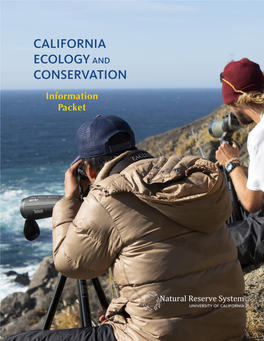 California Ecologyand Conservation