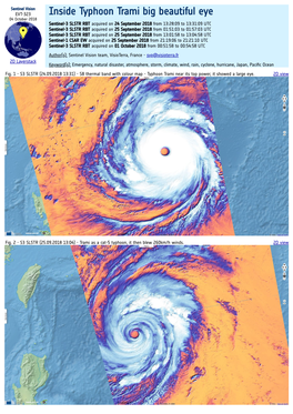 Inside Typhoon Trami Big Beautiful