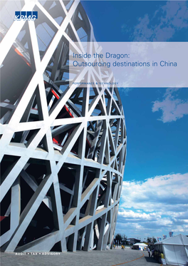 Inside the Dragon: Outsourcing Destinations in China