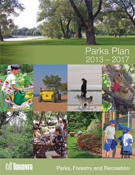 Parks Plan 2013 – 2017