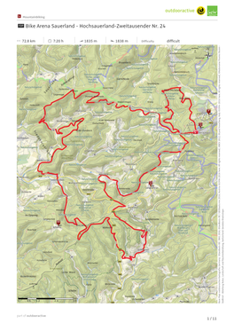 Bike Arena Sauerland - Hochsauerland-Zweitausender Nr