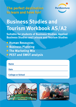 Business Studies and Tourism Workbook AS/A2