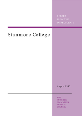 Stanmore College