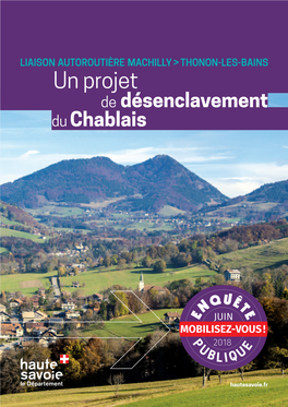 Un Projet De Désenclavement Du Chablais