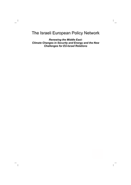 The Israeli European Policy Network