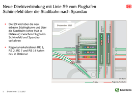 Zukunftsstrategien Der S-Bahn Berlin Gmbh