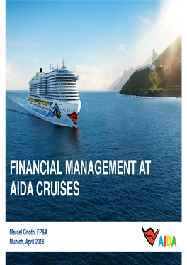 Financial Management at Aida Cruises