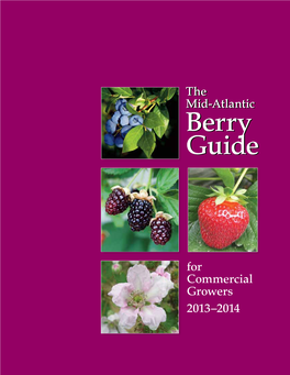 Mid-Atlantic Berry Guide Is Intended to Provide Information for Com- Bryan R