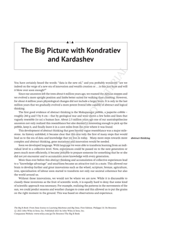 The Big Picture with Kondratiev and Kardashev