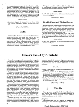Diseases Caused by Nematodes