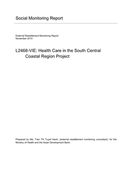 Health Care in the South Central Coastal Region Project