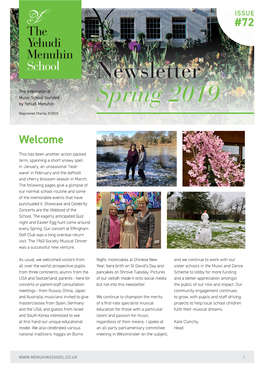 Newsletter Spring 2019