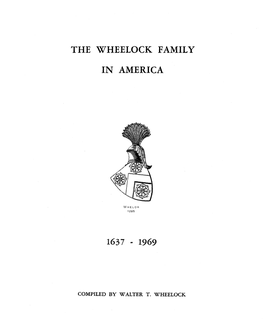 The Wheelock Family in America