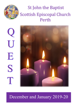 St John the Baptist Scottish Episcopal Church Perth December and January 2019-20