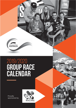 2019/2020 Group Race Calendar