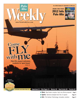 Withme Palo Alto Airport Welcomes Residents to ‘Open House’ PAGE 22