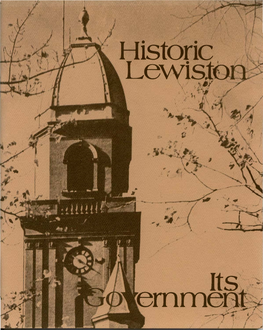 Historic Lewiston: Its Government