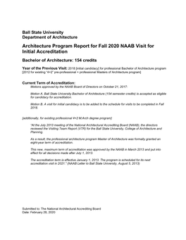 Bsu Apr-Ia 2020