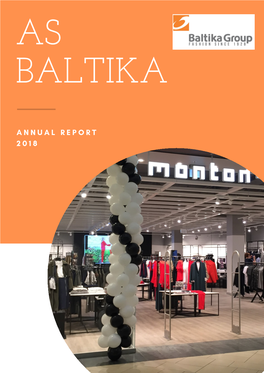 AS Baltika Annual Report 2018