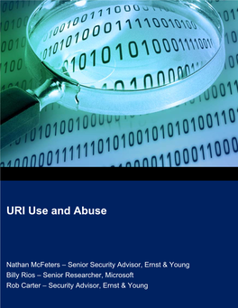 URI Use and Abuse