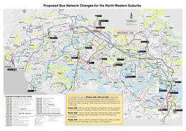 Proposed Bus Network Changes for the North Western Suburbs