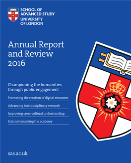 Annual Report and Review 2016