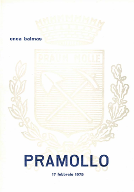 PRAMOLLO 17 Febbraio 1975 I 11 Copertina