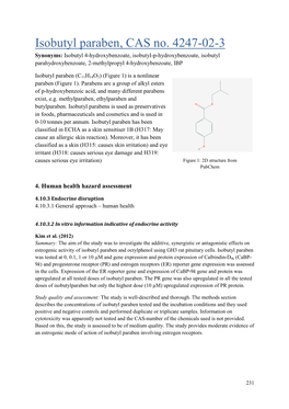 Isobutyl Paraben, CAS No. 4247-02-3