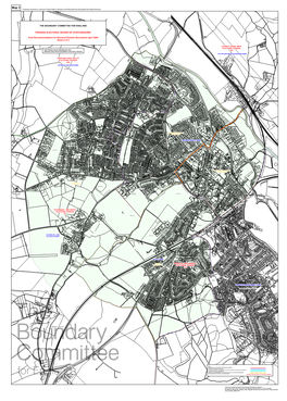 Map 3 Proposed Divisions in Cannock Chase District