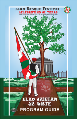 2015 Elko National Basque Festival Program