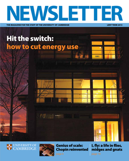 Hit the Switch: How to Cut Energy Use