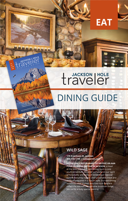 2017-18 Jackson Hole Restaurant & Dining Guide