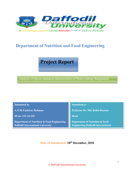 Project Report