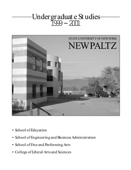 1999-2001 Undergrad Catalog