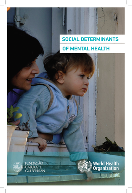 Social Determinants of Mental Health