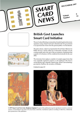 Smart Card News Ltd., Brighton, England