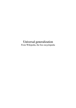 Logic) 1 1.1 Formal Notation