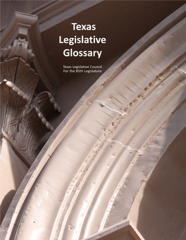 Legislative Glossary