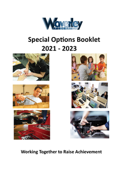 Special Options Booklet 2021 2023 Glebelands